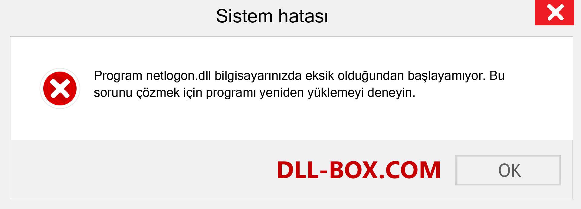 netlogon.dll dosyası eksik mi? Windows 7, 8, 10 için İndirin - Windows'ta netlogon dll Eksik Hatasını Düzeltin, fotoğraflar, resimler